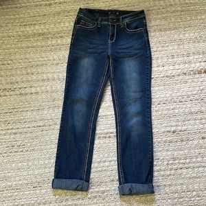 Tru LUXE Jeans, Women’s Size 10, Straight Fit, Ankle Crop